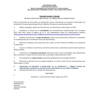 Cuestionario avas y ovas. terminado