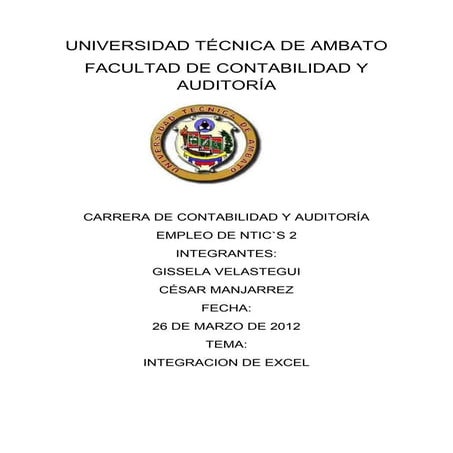 Cuestionario de Introduccion  a Excel