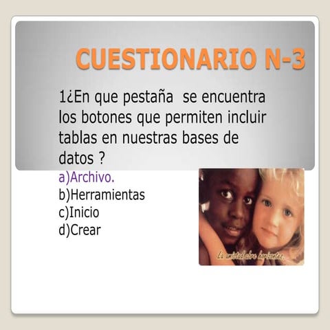 Cuestionario n 3