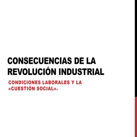 Cuestion Social, ideologías y movimiento obrero