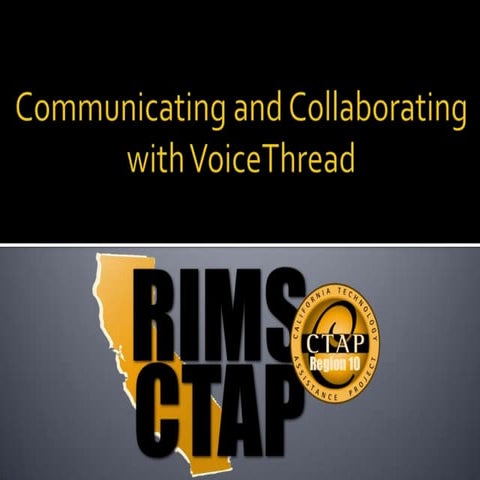 CUE 2013: Collaborating with VoiceThread