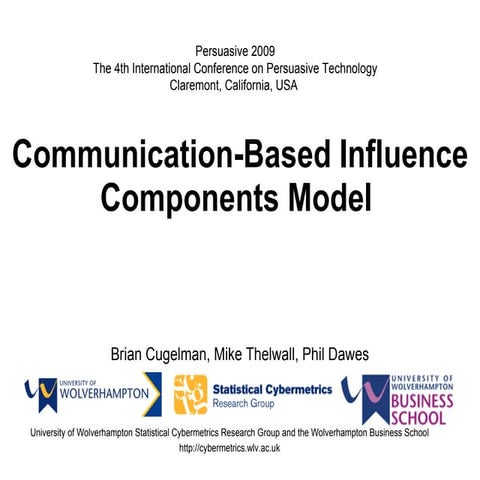Communication-Based Influence Components Model