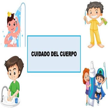 LOS CUIDADOS DEL CUERPO HUMANO | PPTX