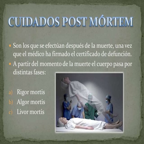 Tecnicas de AMORTAJAMIENTO enfermería.pptx