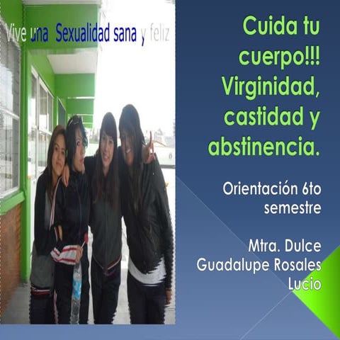 Cuida tu cuerpo!!! slide share