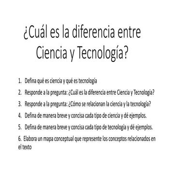 Cual Es La Diferencia Entre Ciencia Y Tecnologia Definiciones Y