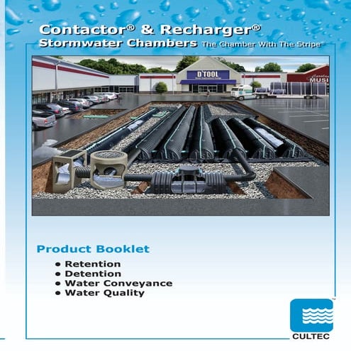 Cultec Stormwater Product Booklet