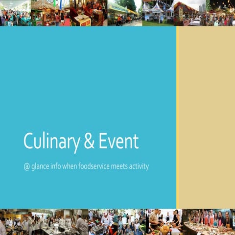 Culinary & Event