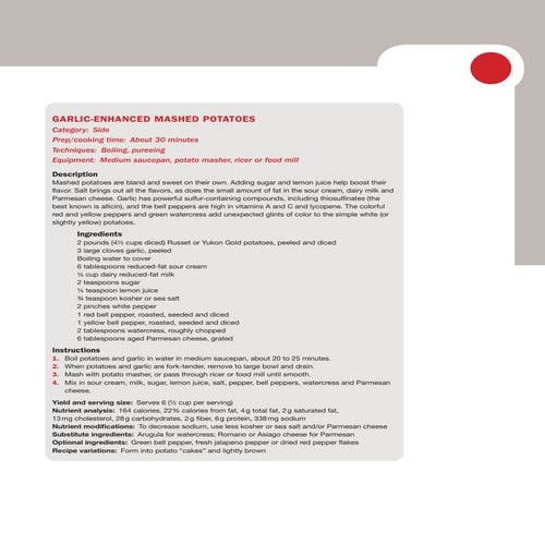 Culinary Nutrition: garlic-enhanced-mashed-potatoes