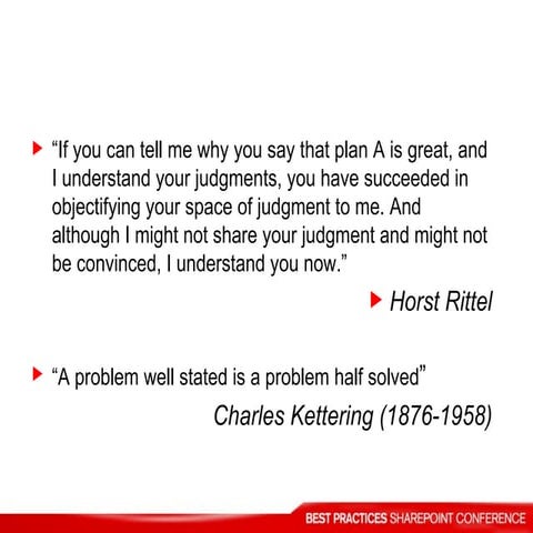 How to avoid SharePoint becoming a wicked problem