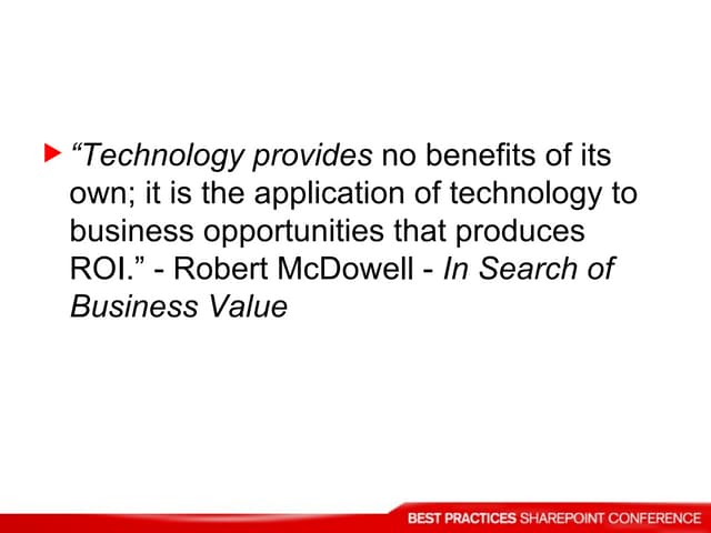 Culmsee Cio 248 How To Roi
