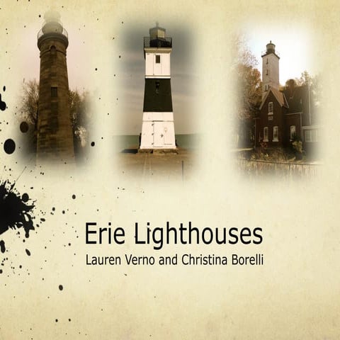 Lighthouses, Presentation, Engineering, Technology Design | PPTX