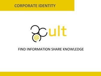 @Cult   corporate identity