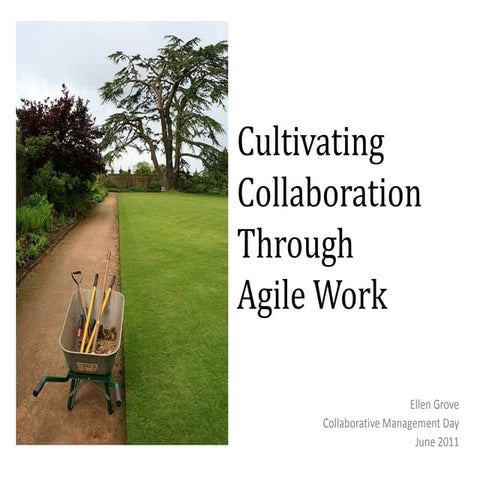 Cultivating collaboration collaborativemanagementday