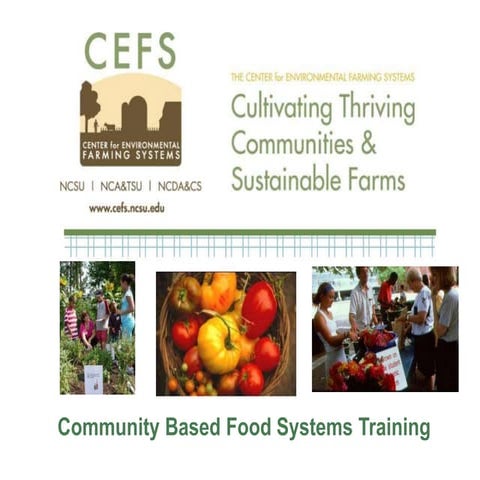 Cultivating thriving communities