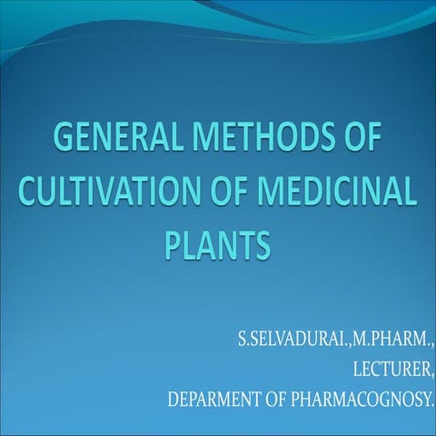 Cultivativation | PDF