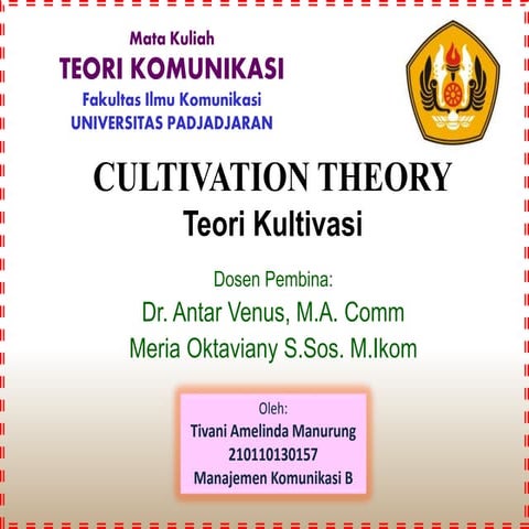 Cultivation Theory