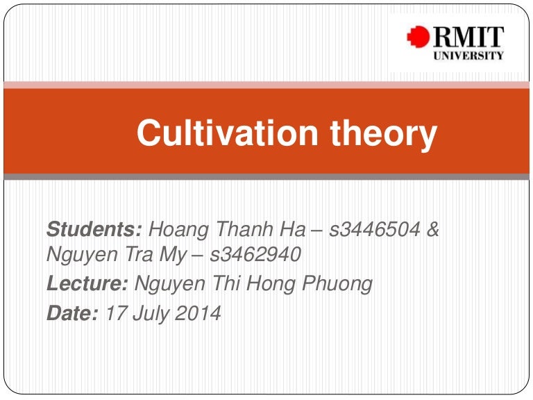 cultivation theory