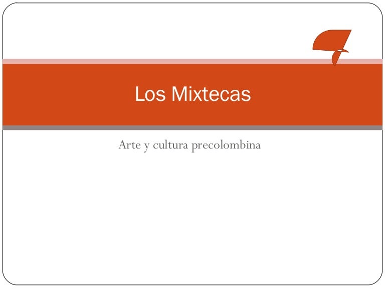 Cultura Mixteca