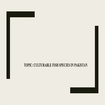 CULTURABLE FISH SPECIES IN PAKISTAN.pptx