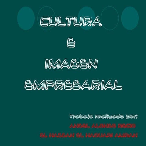 Cultura e imagen empresarial
