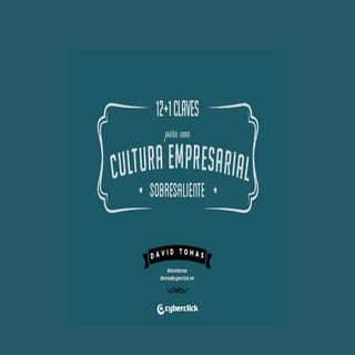 Cultura empresarial - David Tomás 