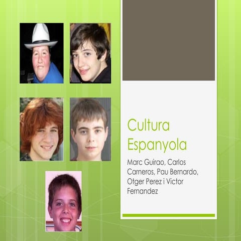 Cultura espanyola