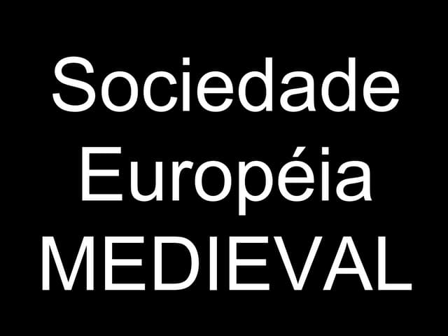 Cultura européia medieval