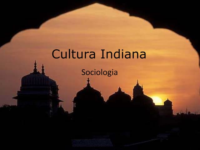 Cultura indiana