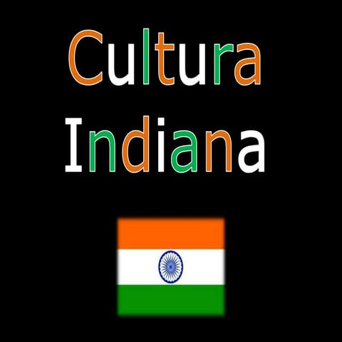 Cultura indiana 