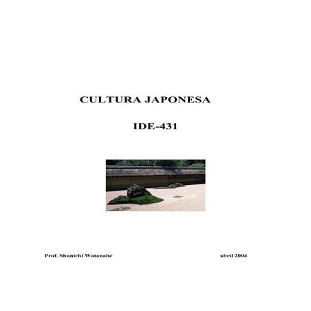 Cultura japonesa Guia de Lectura