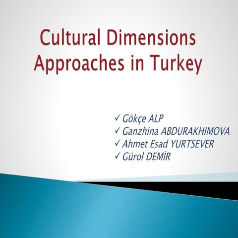 Cultural dimensions in-turkey
