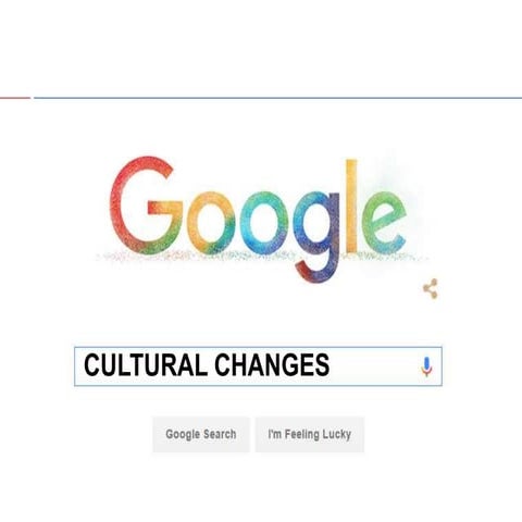 Cultural changes