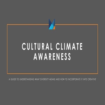 Cultural Climate Awareness
