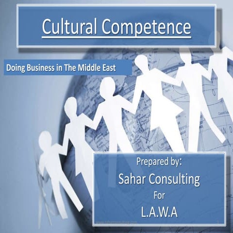 Cultural competence for doing business in The Middle East