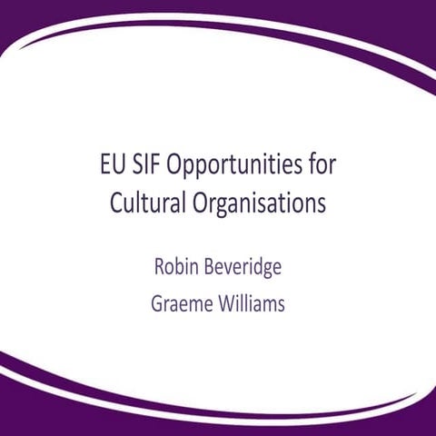 Cultural consortia slides for 13 feb