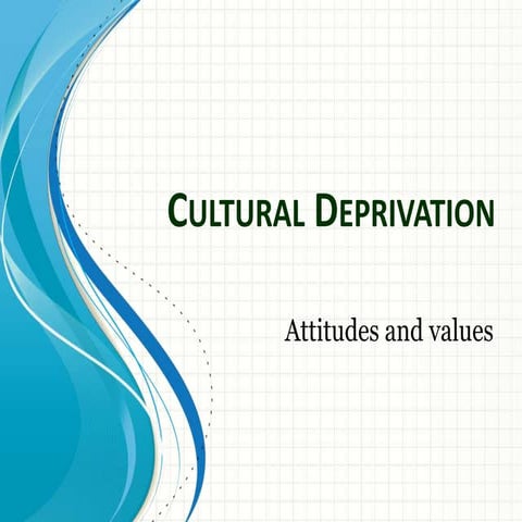 Cultural deprivation theory of education