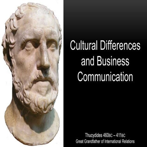 Cultural Differences and Business