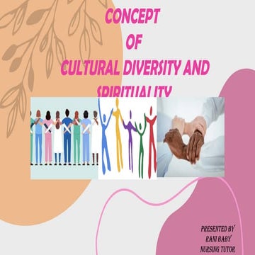 CULTURAL DIVERSITY NURSING FOUNDATIONUNIT XV