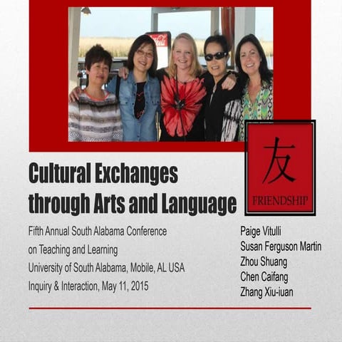 Cultural Exchanges through Arts and Language