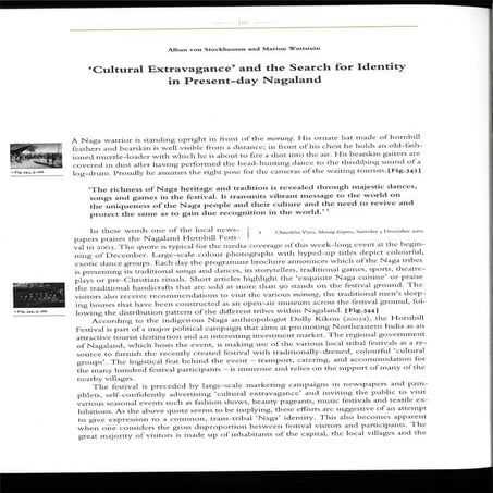 Cultural extravagance identity nagaland