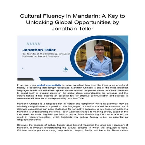 Cultural Fluency in Mandarin_ A Key to Unlocking Global Opportunities by Jonathan Teller.pdf