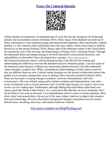 Multiple and shared identities 1 | PPTX