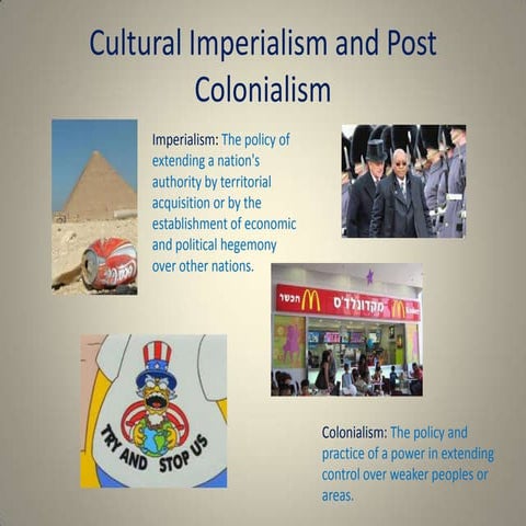 Cultural imperialism