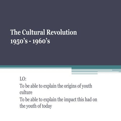 Cultural revolution
