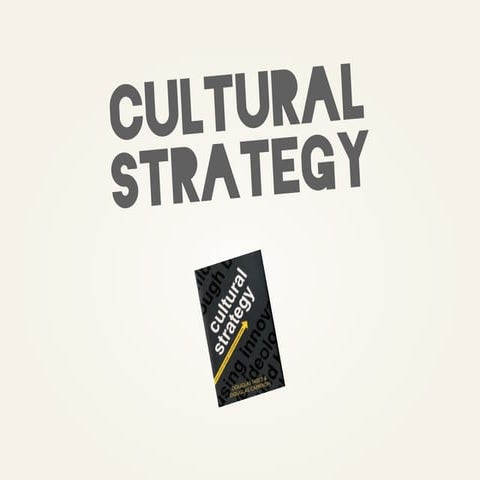 Cultural strategy
