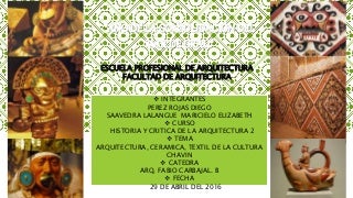 CULTURA MOCHE