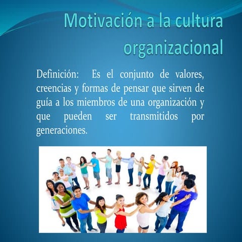 Cultura organizacional