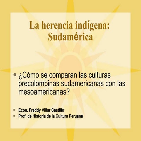 Culturas Preincaica