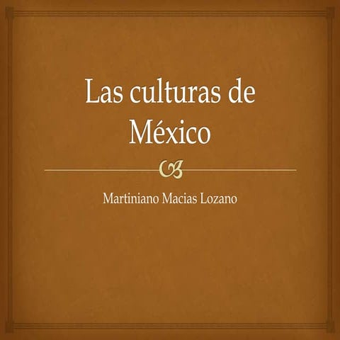 Culturas prehispánicas de méxico